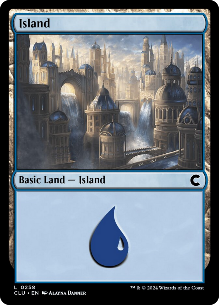 Island (0258) [Ravnica: Clue Edition] | Chromatic Games