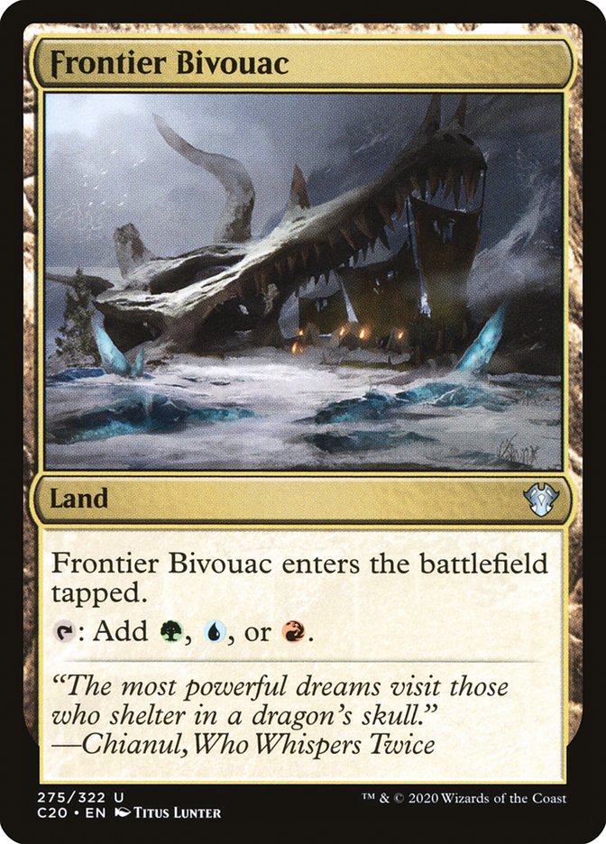 Frontier Bivouac [Commander 2020] | Chromatic Games