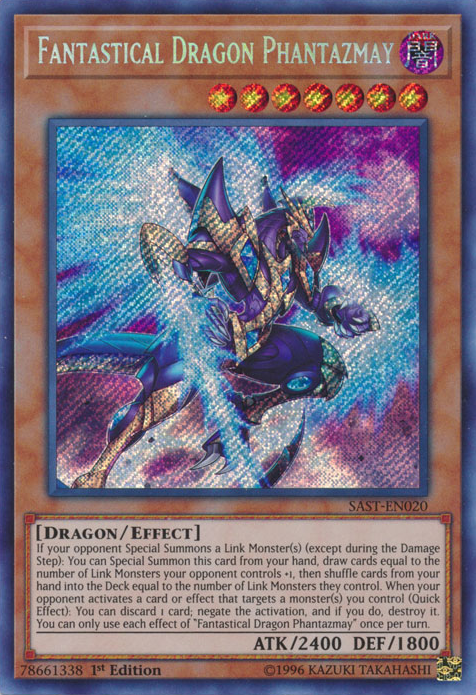 Fantastical Dragon Phantazmay [SAST-EN020] Secret Rare | Chromatic Games