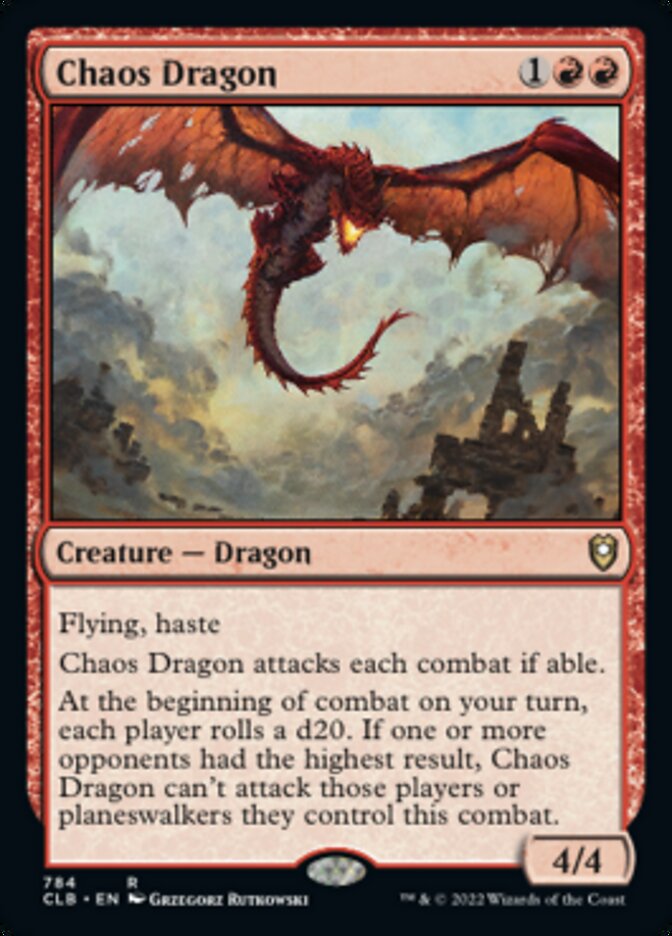 Chaos Dragon [Commander Legends: Battle for Baldur's Gate] | Chromatic Games