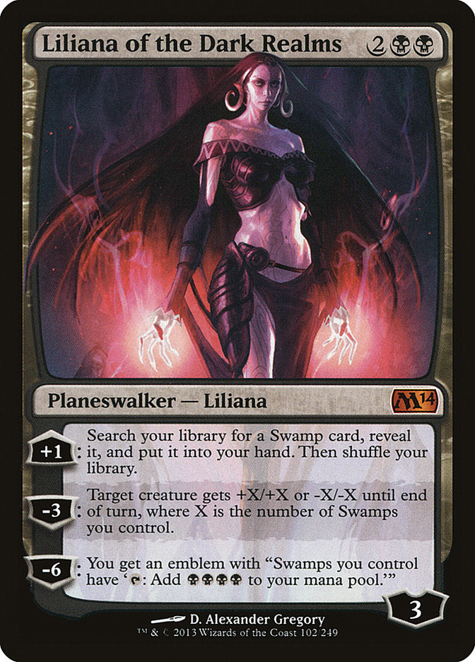 Liliana of the Dark Realms [Magic 2014] | Chromatic Games