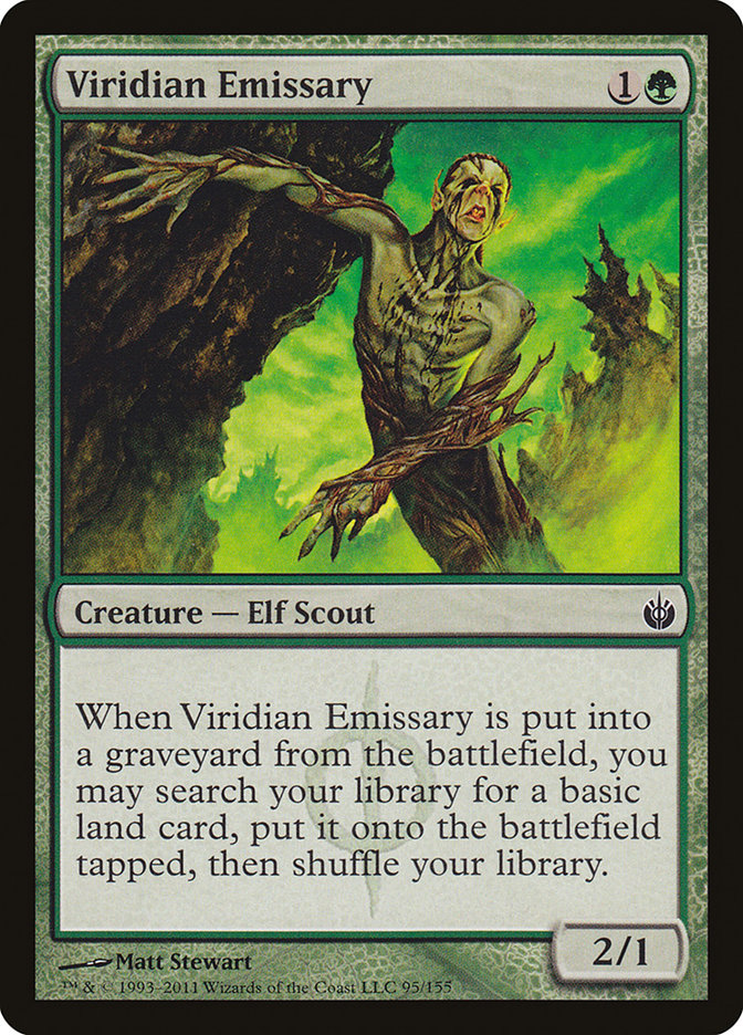 Viridian Emissary [Mirrodin Besieged] | Chromatic Games