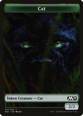 Beast // Cat (011) Double-Sided Token [Core Set 2021 Tokens] | Chromatic Games