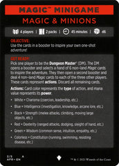Magic & Minions (Magic Minigame) [Dungeons & Dragons: Adventures in the Forgotten Realms Minigame] | Chromatic Games