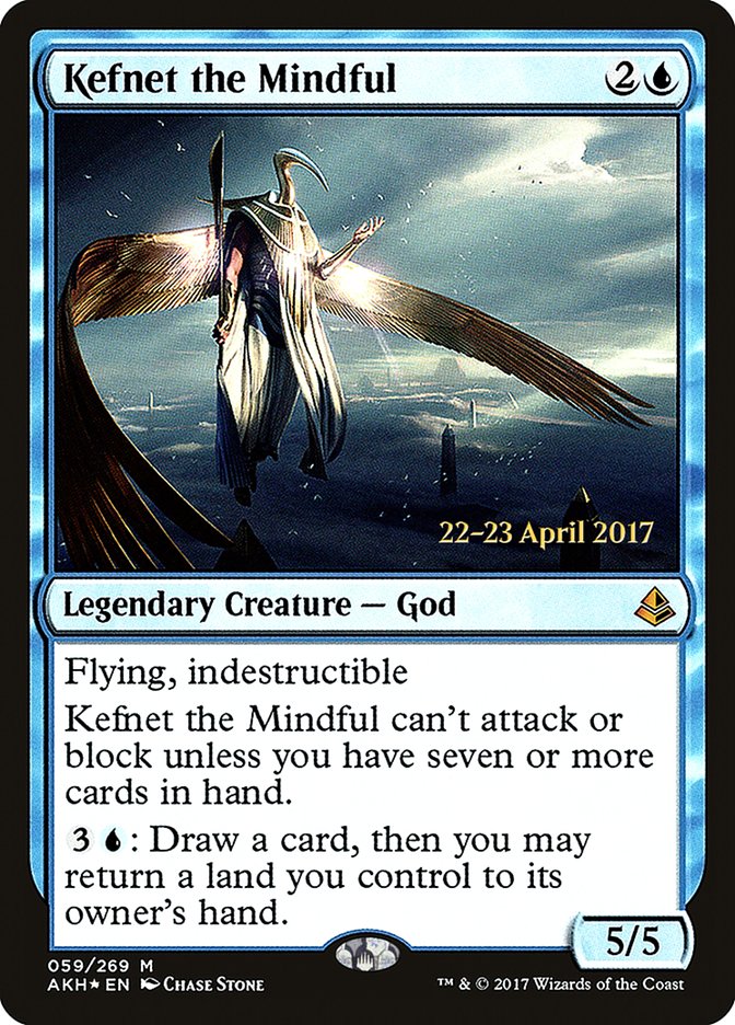 Kefnet the Mindful [Amonkhet Prerelease Promos] | Chromatic Games