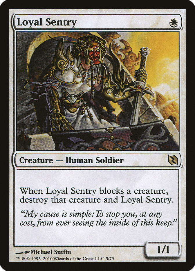 Loyal Sentry [Duel Decks: Elspeth vs. Tezzeret] | Chromatic Games