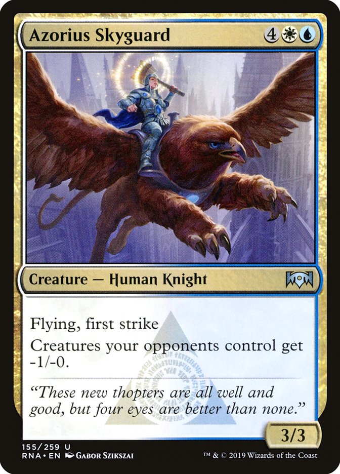 Azorius Skyguard [Ravnica Allegiance] | Chromatic Games