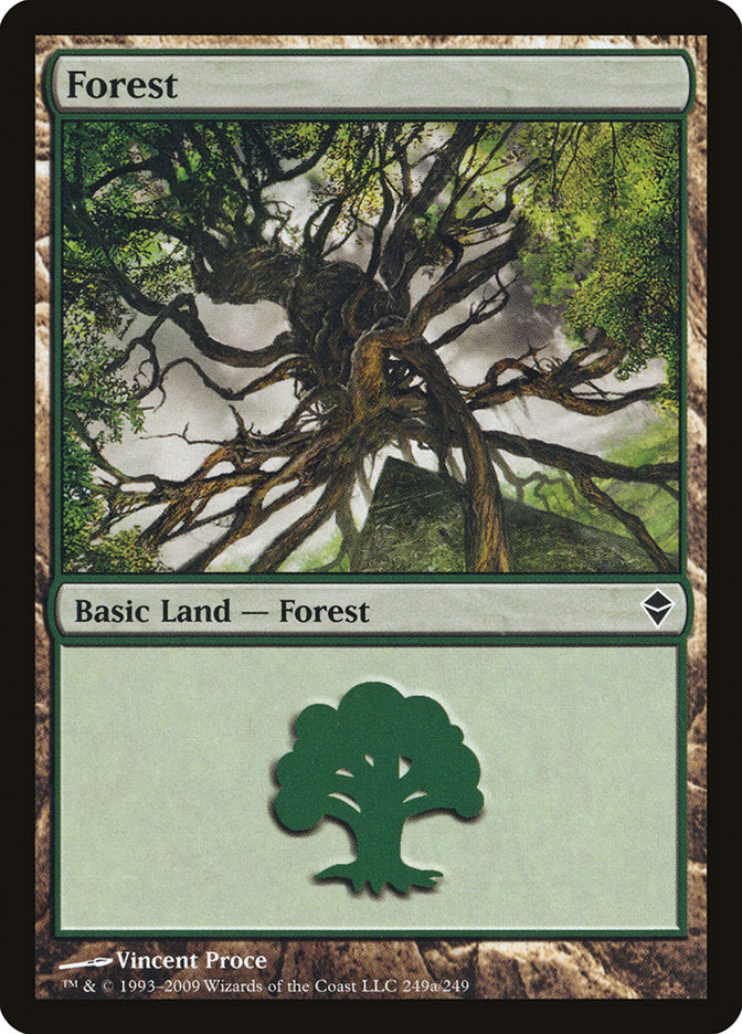 Forest (249a) [Zendikar] | Chromatic Games