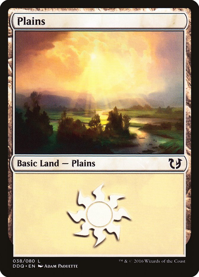 Plains (38) [Duel Decks: Blessed vs. Cursed] | Chromatic Games