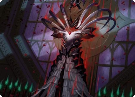 Bride's Gown Art Card [Innistrad: Crimson Vow Art Series] | Chromatic Games