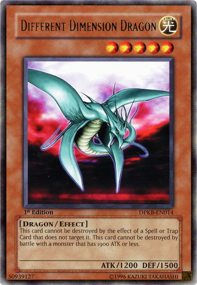 Different Dimension Dragon [DPKB-EN014] Rare | Chromatic Games