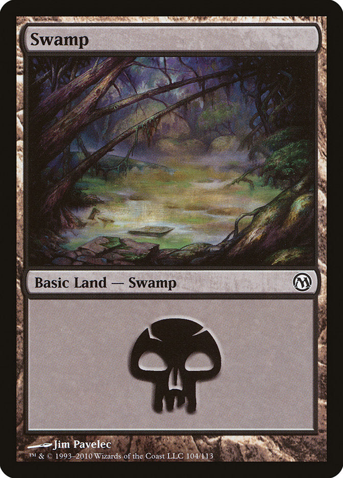 Swamp (104) [Duels of the Planeswalkers] | Chromatic Games