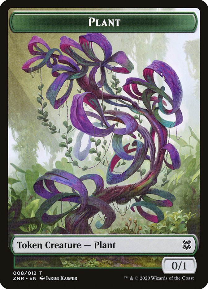 Plant Token [Zendikar Rising Tokens] | Chromatic Games