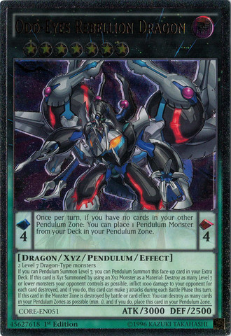 Odd-Eyes Rebellion Dragon (UTR) [CORE-EN051] Ultimate Rare | Chromatic Games