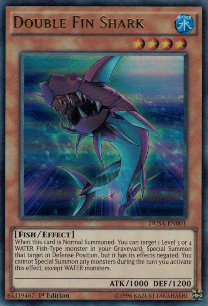 Double Fin Shark [DUSA-EN001] Ultra Rare | Chromatic Games