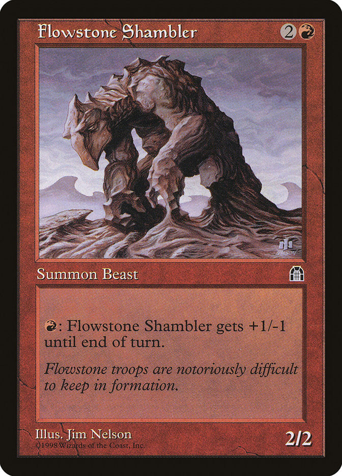 Flowstone Shambler [Stronghold] | Chromatic Games