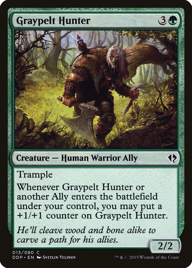 Graypelt Hunter [Duel Decks: Zendikar vs. Eldrazi] | Chromatic Games