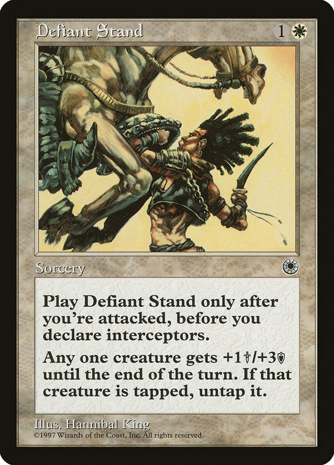 Defiant Stand [Portal] | Chromatic Games