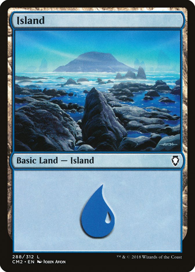 Island (288) [Commander Anthology Volume II] | Chromatic Games