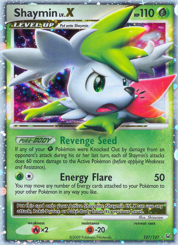 Shaymin LV.X (127/127) [Platinum: Base Set] | Chromatic Games