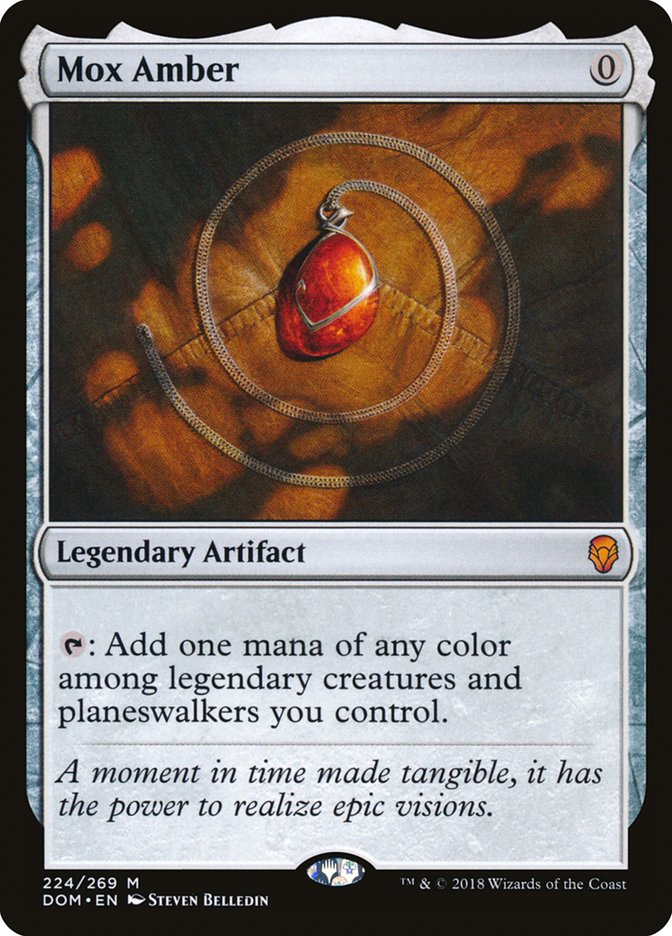 Mox Amber [Dominaria] | Chromatic Games