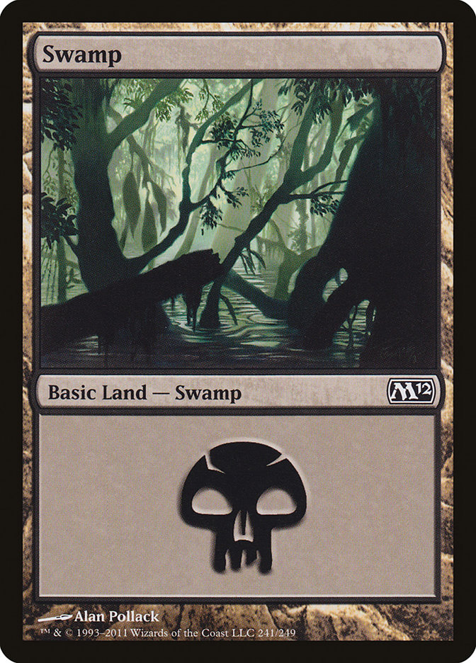 Swamp (241) [Magic 2012] | Chromatic Games