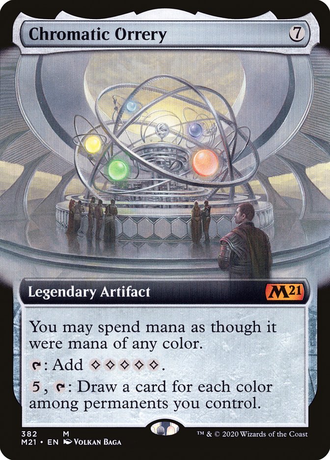 Chromatic Orrery (Extended Art) [Core Set 2021] | Chromatic Games