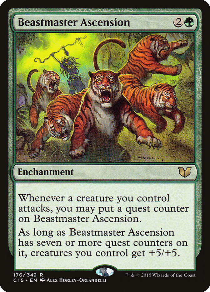 Beastmaster Ascension [Commander 2015] | Chromatic Games