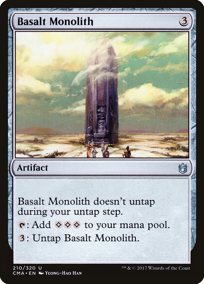 Basalt Monolith [Commander Anthology] | Chromatic Games