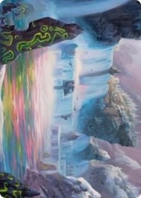 Glittering Frost Art Card [Kaldheim Art Series] | Chromatic Games