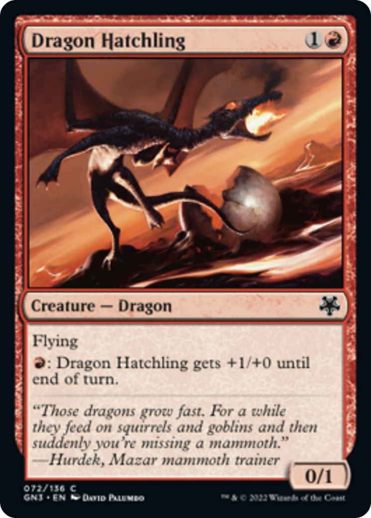 Dragon Hatchling [Game Night: Free-for-All] | Chromatic Games