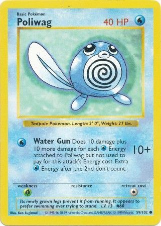 Poliwag [Base Set (Shadowless)] | Chromatic Games