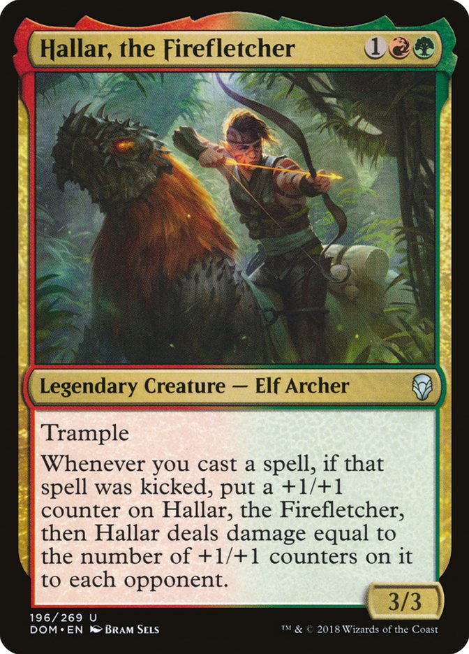 Hallar, the Firefletcher [Dominaria] | Chromatic Games