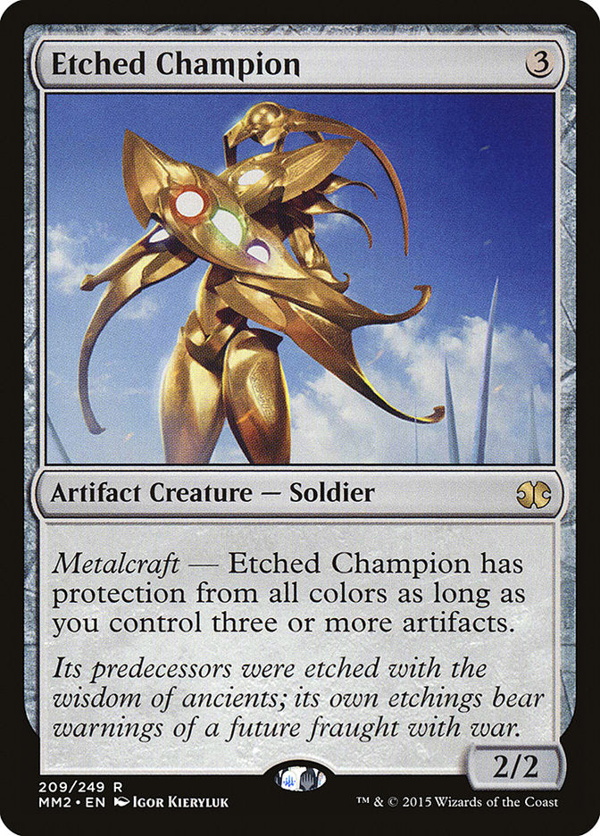 Etched Champion [Modern Masters 2015] | Chromatic Games