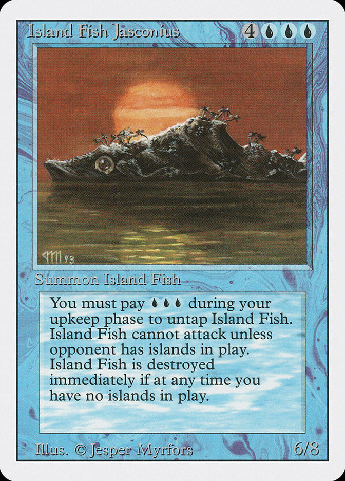 Island Fish Jasconius [Revised Edition] | Chromatic Games