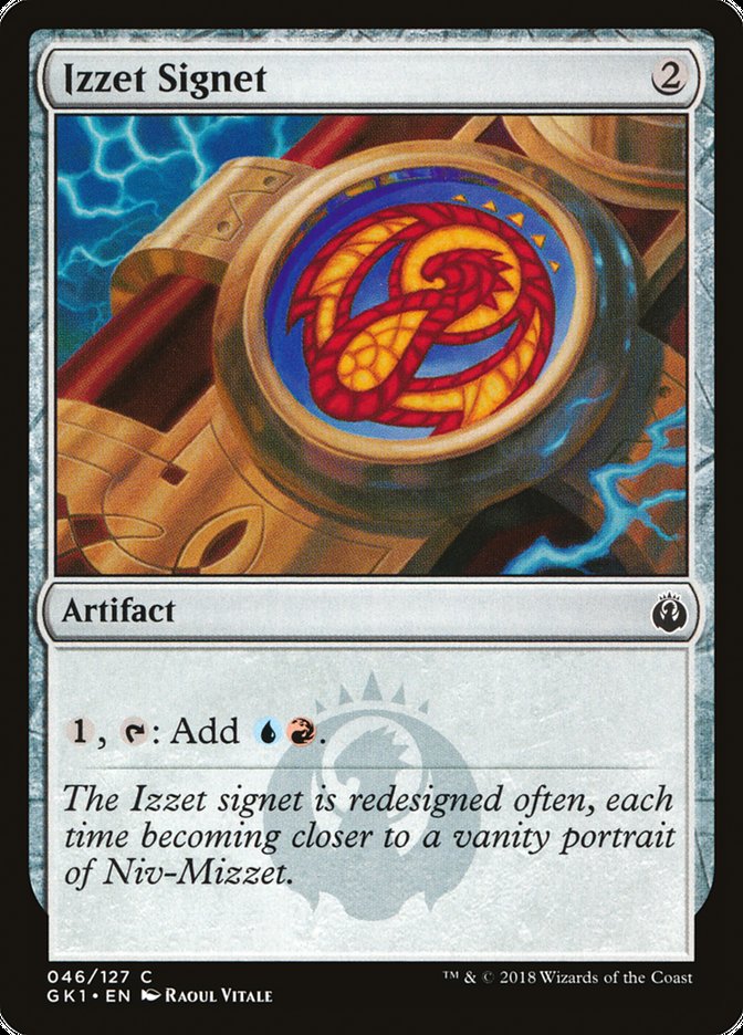 Izzet Signet [Guilds of Ravnica Guild Kit] | Chromatic Games