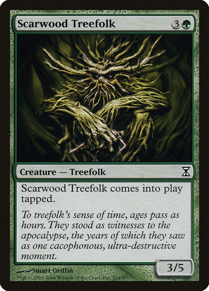 Scarwood Treefolk [Time Spiral] | Chromatic Games