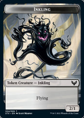 Inkling // Pest Double-Sided Token [Strixhaven: School of Mages Tokens] | Chromatic Games