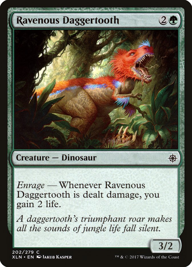 Ravenous Daggertooth [Ixalan] | Chromatic Games