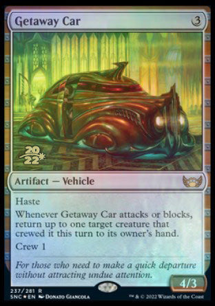 Getaway Car [Streets of New Capenna Prerelease Promos] | Chromatic Games