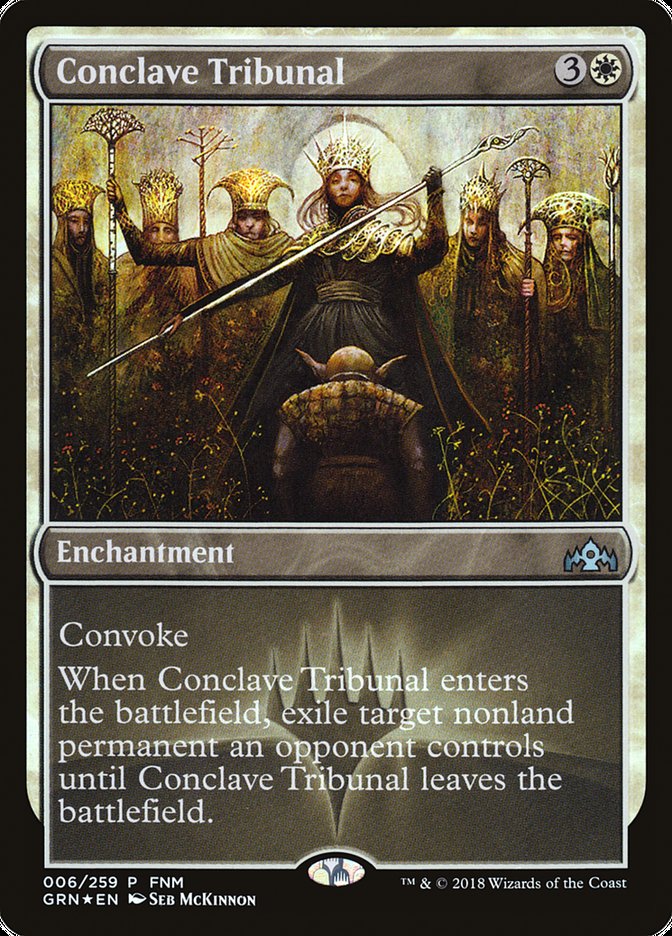 Conclave Tribunal (FNM) [Guilds of Ravnica Promos] | Chromatic Games