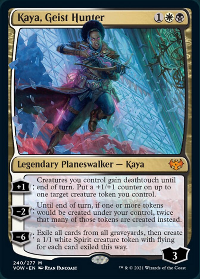 Kaya, Geist Hunter [Innistrad: Crimson Vow] | Chromatic Games