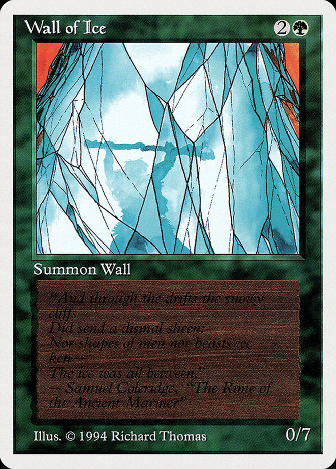 Wall of Ice [Summer Magic / Edgar] | Chromatic Games