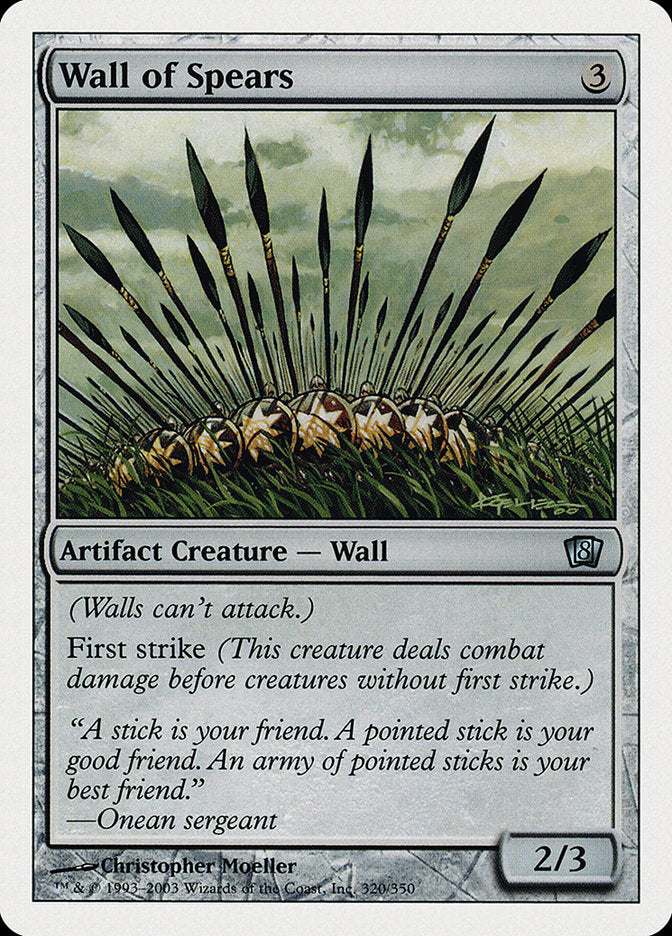 Wall of Spears [Eighth Edition] | Chromatic Games