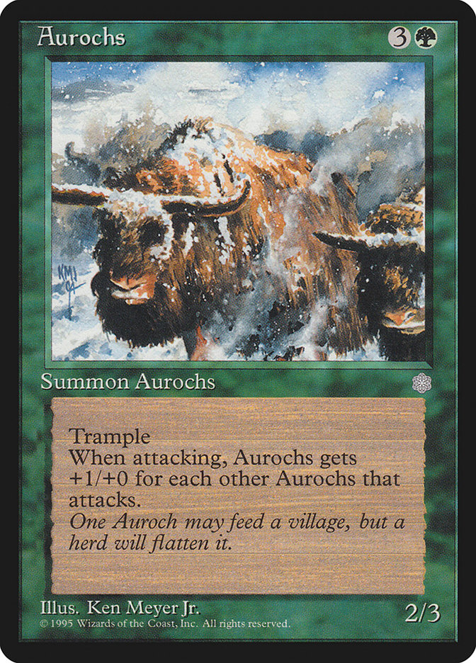 Aurochs [Ice Age] | Chromatic Games