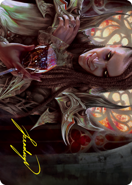 Voldaren Epicure 2 Art Card (Gold-Stamped Signature) [Innistrad: Crimson Vow Art Series] | Chromatic Games