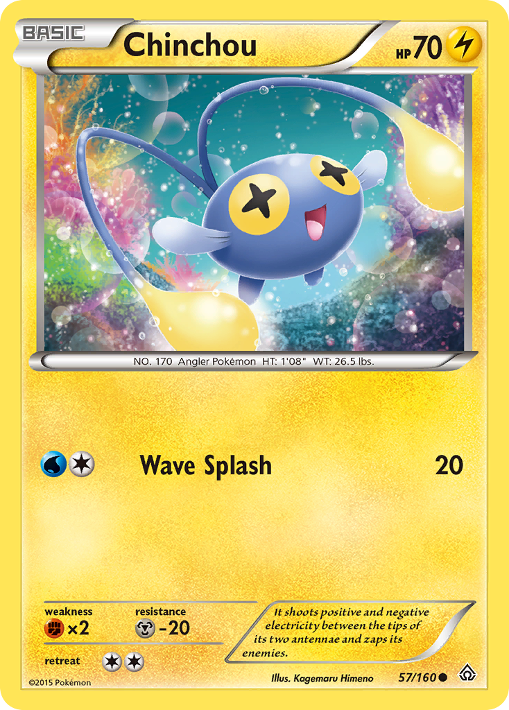 Chinchou (57/160) [XY: Primal Clash] | Chromatic Games