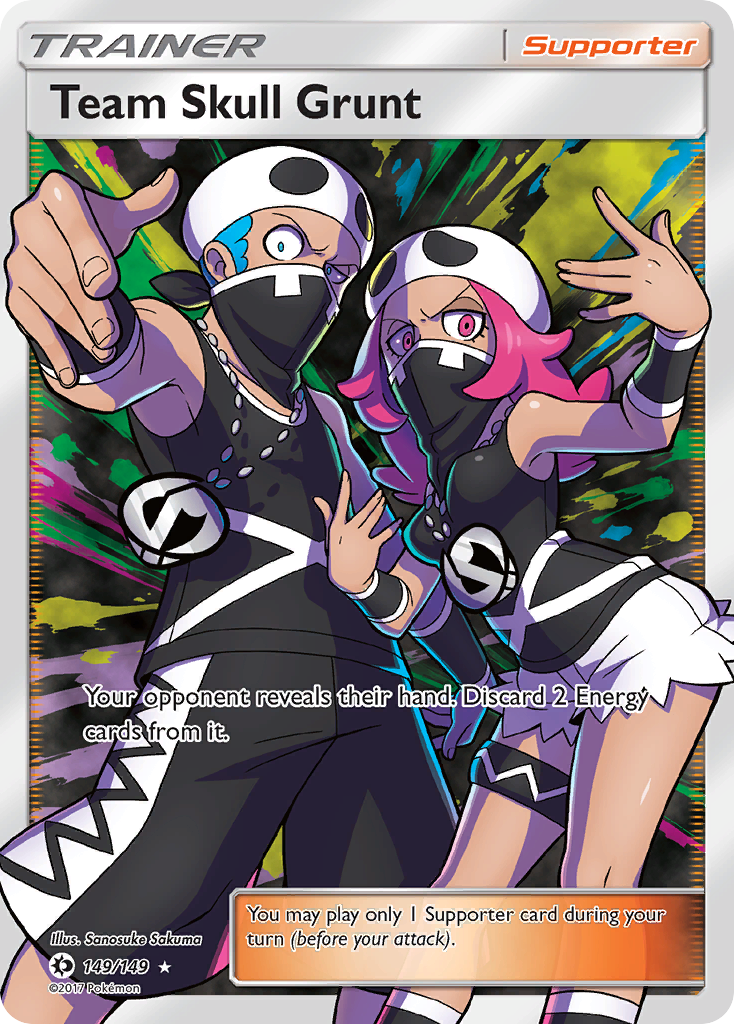 Team Skull Grunt (149/149) [Sun & Moon: Base Set] | Chromatic Games