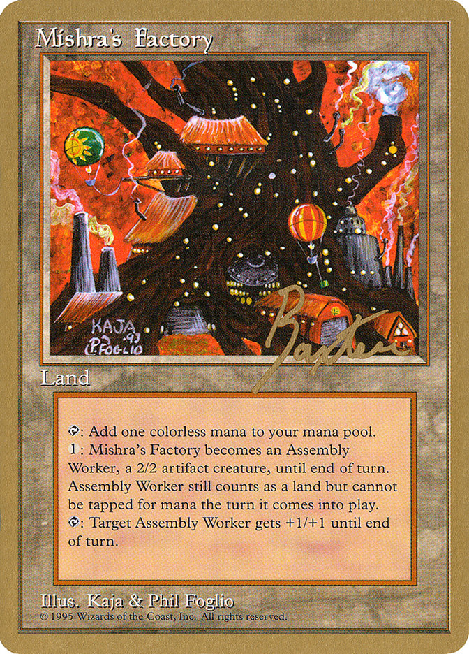 Mishra's Factory (George Baxter) [Pro Tour Collector Set] | Chromatic Games