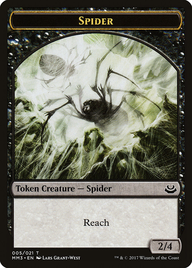 Spider Token [Modern Masters 2017 Tokens] | Chromatic Games